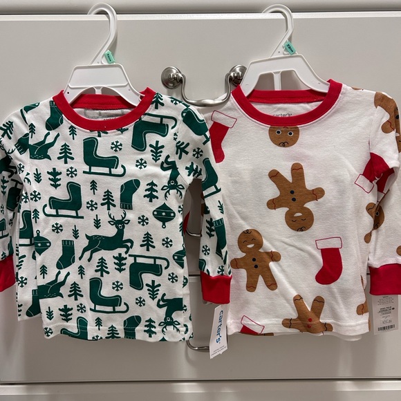 Carters Christmas pjs - Picture 1 of 1
